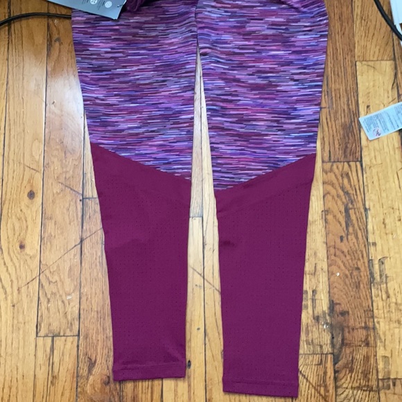 NWT leggings Purple Haze stripe, XS - Picture 7 of 7